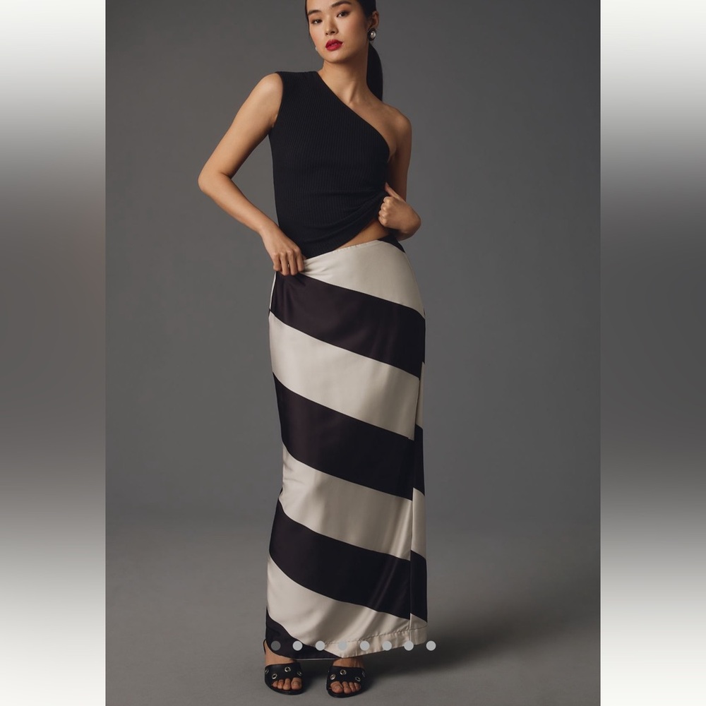 Anthropologie Maeve Striped Skirt